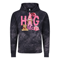 Cloud Black hug me with gnome Vintage Hoodie - NancyCooperArtShop