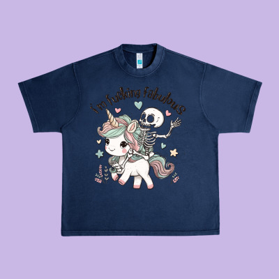 I'm Fucking Fabulous Urban Heavy Tee Designed By Maliassmallbusiness