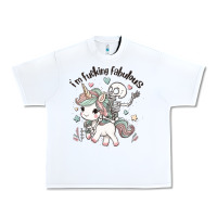 White i'm fucking fabulous Urban Heavy Tee - MaliasSmallBusiness