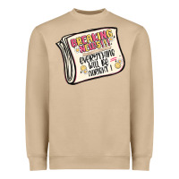 Mushroom breaking news everything will be alright Heavyweight Sweatshirt - MaliasSmallBusiness