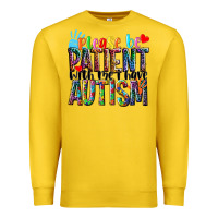 Lemon Please be patient with me i have Autism Premium Sweatshirt - NancyCooperArtShop