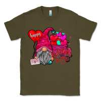 Army Green happy valentine's day Classic Tee - CowhideDigitalArt
