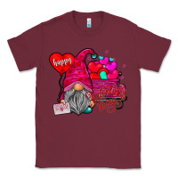 Burgundy happy valentine's day Classic Tee - CowhideDigitalArt