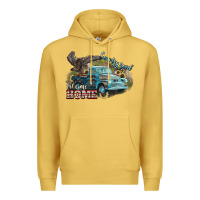 Antique Gold Truck USA country road take me home 4th of july Premium Hoodie - HowdyJamesFarm