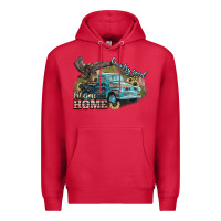 Cardinal Truck USA country road take me home 4th of july Premium Hoodie - HowdyJamesFarm