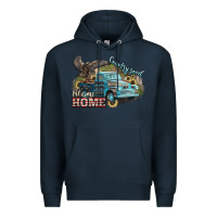 Navy Truck USA country road take me home 4th of july Premium Hoodie - HowdyJamesFarm