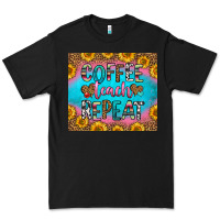 Black coffee teach repeat Premium Tee - HRA Design Shop