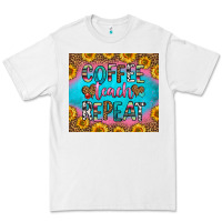 White coffee teach repeat Premium Tee - HRA Design Shop