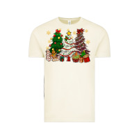Vintage Arctic Cake Christmas trees Vintage Tee - NancyCooperArtShop