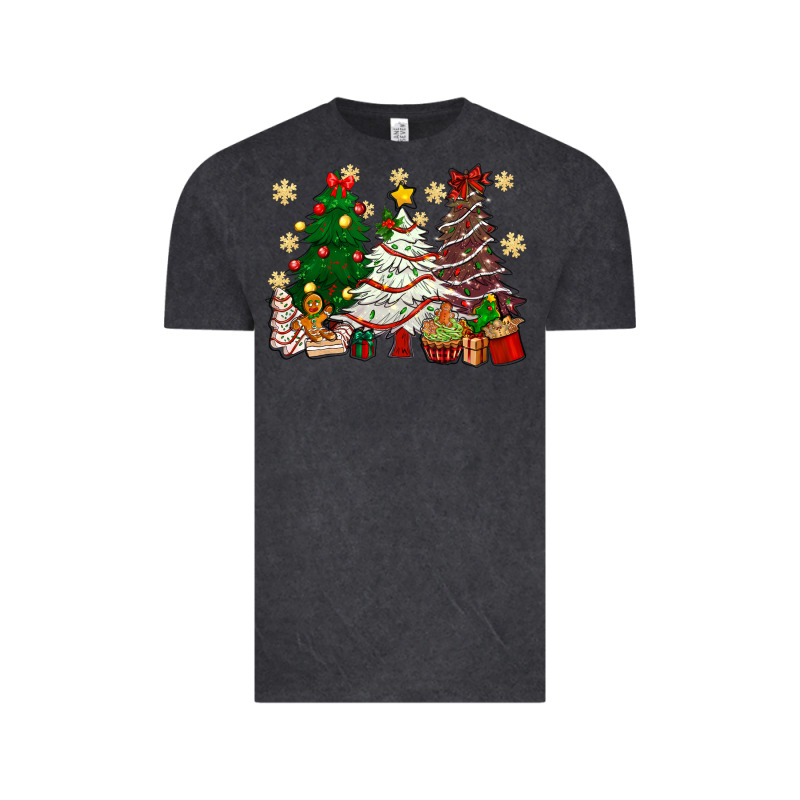 Cake Christmas Trees Vintage Tee by NancyCooperArtShop | Teevron