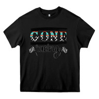 Black goneracing Heavy Core Tee - CowhideDigitalArt