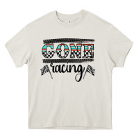 Cream goneracing Heavy Core Tee - CowhideDigitalArt