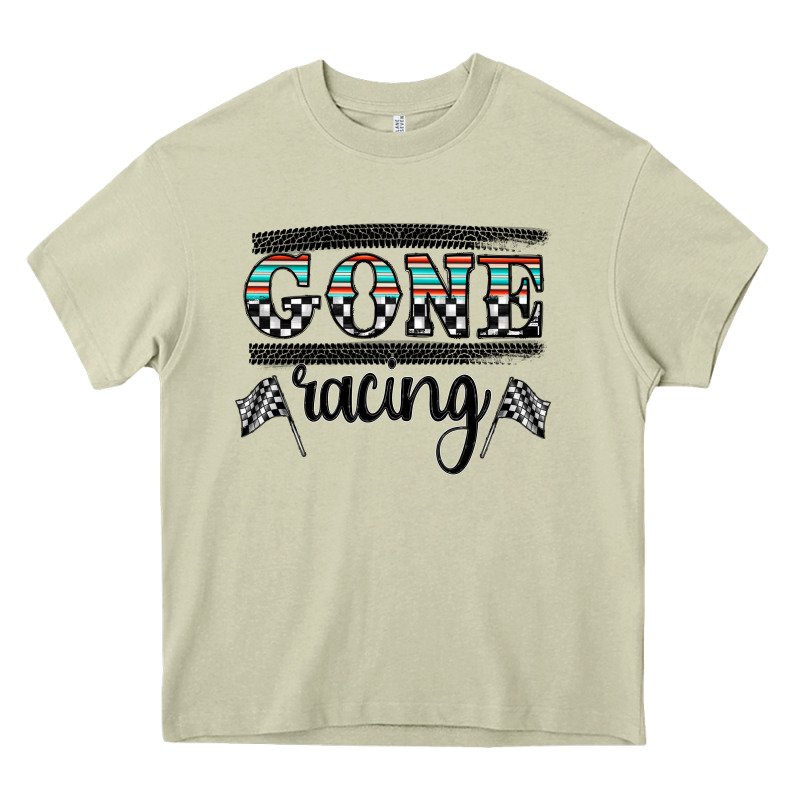 Goneracing Heavy Core Tee by CowhideDigitalArt | Teevron
