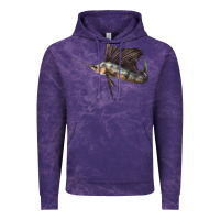 Cloud Purple Atlantic Sailfish Illustrations Vintage Hoodie - LillyAllenDesigns
