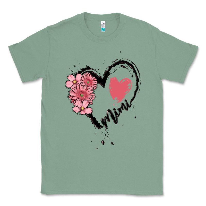 Mimi Flower Heart Classic Tee by MaliasSmallBusiness | Teevron