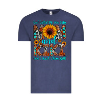 Vintage Denim god gifted me two titles mom and kiki and i rock t Vintage Tee - JahusDesignShop
