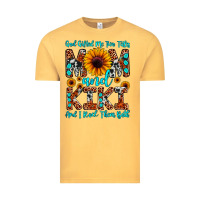 Vintage Mustard god gifted me two titles mom and kiki and i rock t Vintage Tee - JahusDesignShop