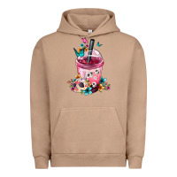 Pigment Burro Mexican Day Of The Dead Skulls Coffee Cup Urban Hoodie - FaDigitalArtStudio