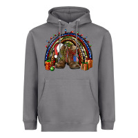 Storm Army Christmas rainbow Heavyweight Hoodie - NancyCooperArtShop