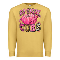 Antique Gold go fight cure pumpkin Premium Sweatshirt - texasbilliewilder