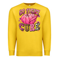 Lemon go fight cure pumpkin Premium Sweatshirt - texasbilliewilder