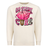Sandshell go fight cure pumpkin Premium Sweatshirt - texasbilliewilder