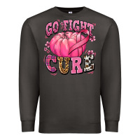 Smoke go fight cure pumpkin Premium Sweatshirt - texasbilliewilder