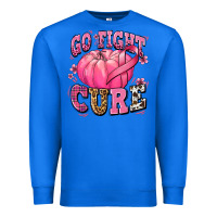 True Royal go fight cure pumpkin Premium Sweatshirt - texasbilliewilder