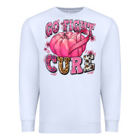 White go fight cure pumpkin Premium Sweatshirt - texasbilliewilder