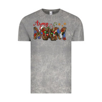 Cloud Rock Christmas Army Mom Vintage Tee - NancyCooperArtShop