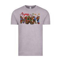 Vintage Zinc Christmas Army Mom Vintage Tee - NancyCooperArtShop