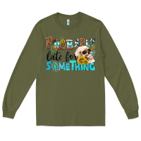Army Green probably late for something Long Sleeve Tee - NancyCooperArtShop