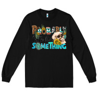 Black probably late for something Long Sleeve Tee - NancyCooperArtShop