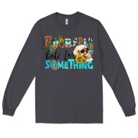 Smoke probably late for something Long Sleeve Tee - NancyCooperArtShop