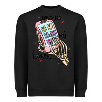 Black finding my match Heavyweight Sweatshirt - MaliasSmallBusiness