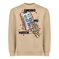 Mushroom finding my match Heavyweight Sweatshirt - MaliasSmallBusiness