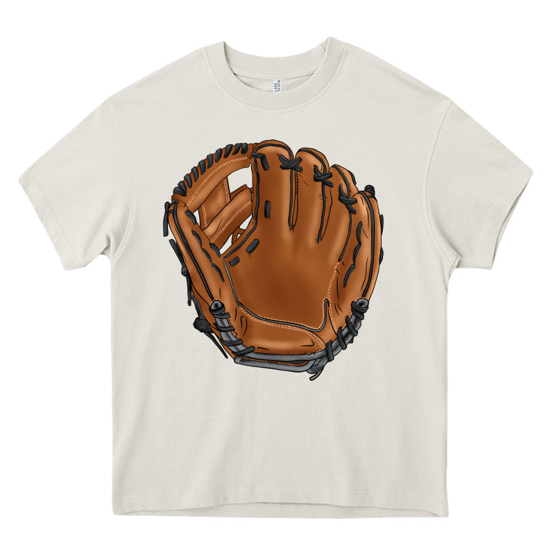 Baseball Glove Heavy Core Tee by BarkalooDesign | Teevron