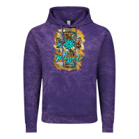 Cloud Purple western cross blessed lily butterfly Vintage Hoodie - BarkalooDesign