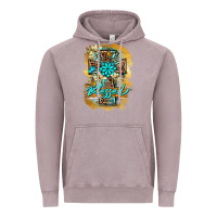 Vintage Zinc western cross blessed lily butterfly Vintage Hoodie - BarkalooDesign