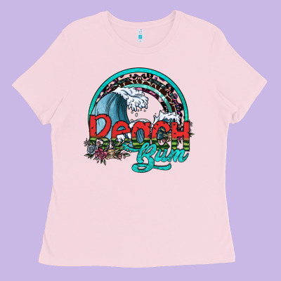 Beach Bum Ladies Tee Designed By Sublimationcraftshop