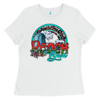 White beach bum Ladies Tee - SublimationCraftShop
