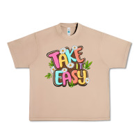 Burro take it easy Urban Heavy Tee - MaliasSmallBusiness