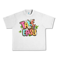Lunar Rock take it easy Urban Heavy Tee - MaliasSmallBusiness
