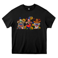 Black american gnomes Heavy Core Tee - FaDigitalArtStudio