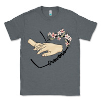 Charcoal Heather personalized grandma Classic Tee - MaliasSmallBusiness