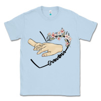 Dusty Blue personalized grandma Classic Tee - MaliasSmallBusiness