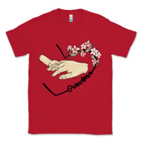 Red personalized grandma Classic Tee - MaliasSmallBusiness