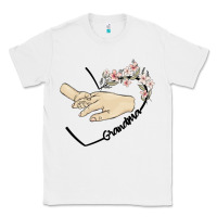 White personalized grandma Classic Tee - MaliasSmallBusiness