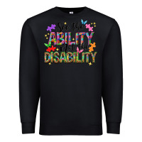 Black see the ability not the disability nca Premium Sweatshirt - NancyCooperArtShop