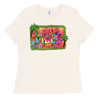 Bone summer vibes watermelon Ladies Tee - JahusDesignShop